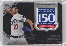 2019 Topps Update 150th Anniversary Manufactured Walker Buehler Patch 1e55