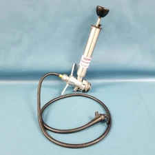 Stainless Beer Keg Tap Pump Johnson Enterprises USA Pump Works-Not Tested W/ Keg