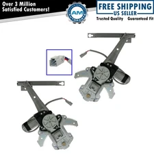 Rear Door Power Window Regulators w/ Motor Pair Set for 97-01 CR-V