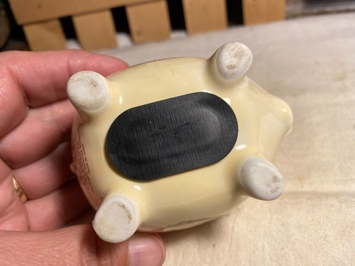 Vintage 1989 Enesco "Memories of Yesterday" Pig Coin Piggy Bank - Picture 7 of 7