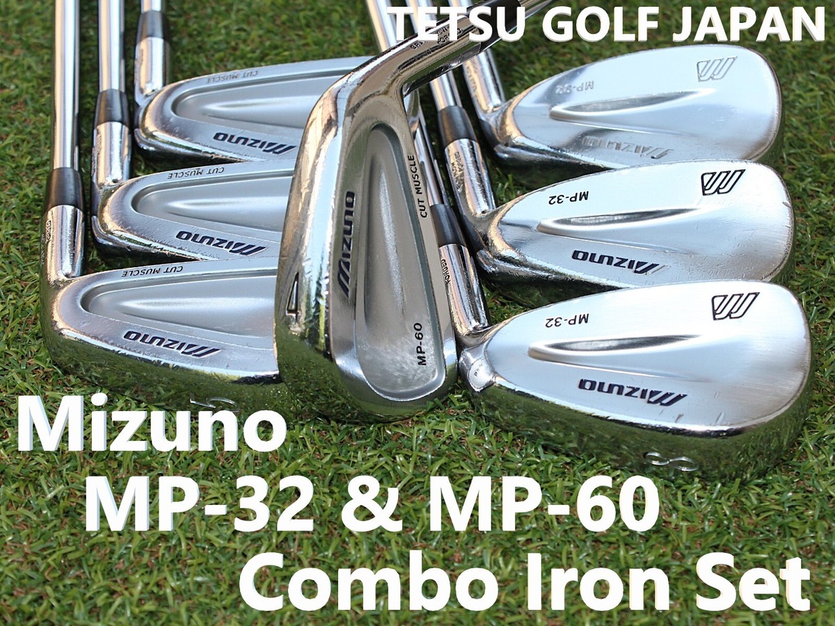 ミズノ MP-32 ＆ 60 コンボアイアン 4-PW 7本 DG S200 Mizuno MP-32 ＆ MP-60 Combo Iron Set 4-PW 7 Clubs DG S200