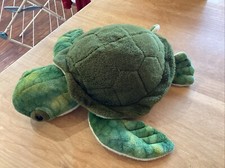 Ravensden Collection green sea turtle soft toy plush, 12”