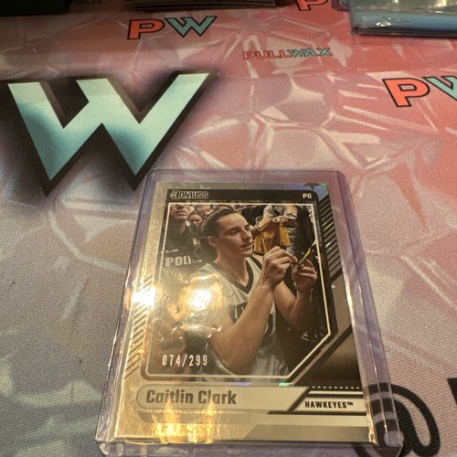 2024 Panini Caitlin Clark Collection Donruss#7 Pointed Stars Foil -#74/299 Iowa