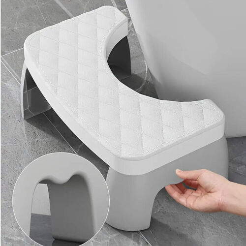 New Toilet Stool Anti-Slip Bathroom Footstool for Children Adults Elderly Safe - Picture 8 of 22