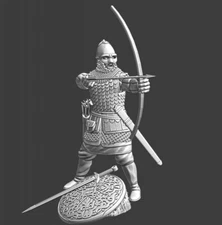 Northern Crusades Miniatures Medieval Noble Russian Archer 28 32 35 40 50 54mm