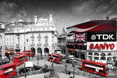 Maxi Poster 91.5cm x 61cm new and sealed Piccadilly Circus London