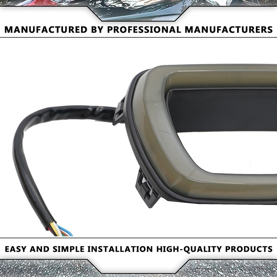 Fits 1523 Dodge Charger Front Grille LED White DRL Amber Turn Lights