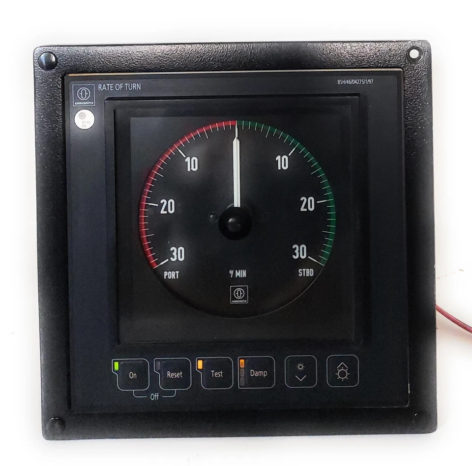 Raytheon Anschütz BSH/46/04275/1/97 Ship Gyrocompass Operator Unit MOD.015 43009 Foto 2 de 4