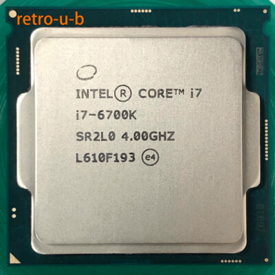 CPU Intel Core i7-6700K CPU LGA1151 Intel Core i7-6700K LGA 1151 CPU Processor 4GHz 8MB Quad Core | eBay