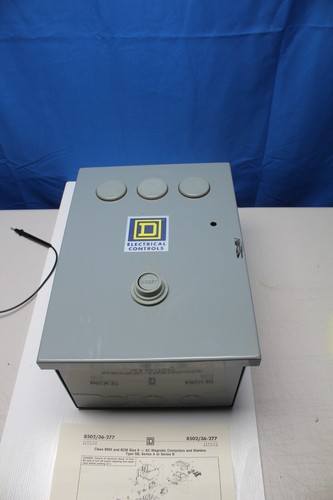 Motor de arranque magnético Square D - 8536 8502 36-277 0 NEMA *NUEVO EN CAJA* - Imagen 8 de 19