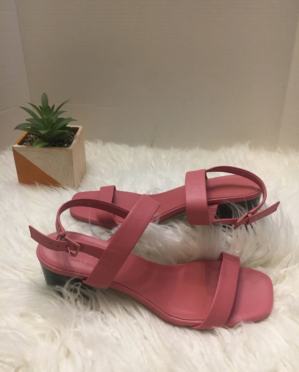 Everlane double hotsell strap block heel