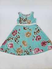 Jules London girls multicolor floral dress A line size 8y EUC
