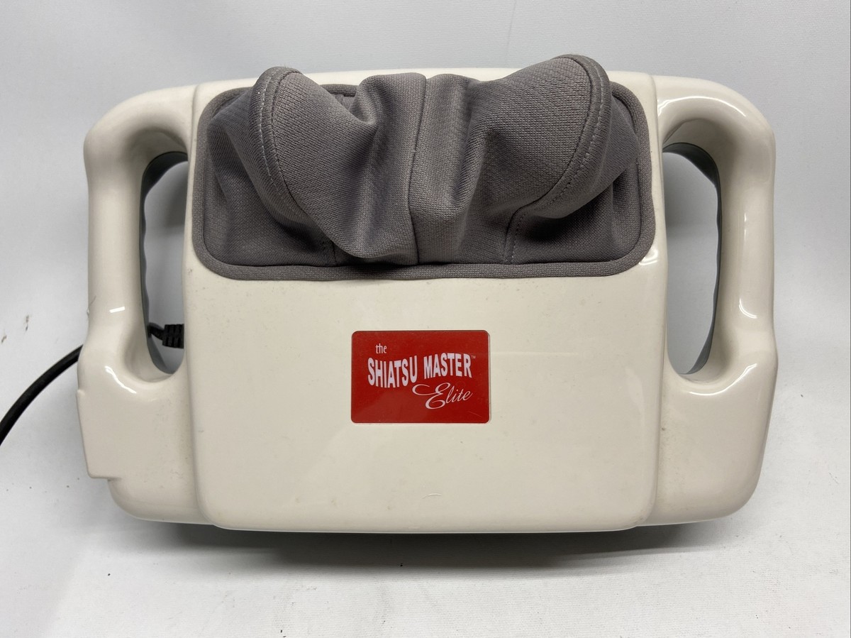 SHIATSU Master Elite Deep Penetrating Forward Backward Massager