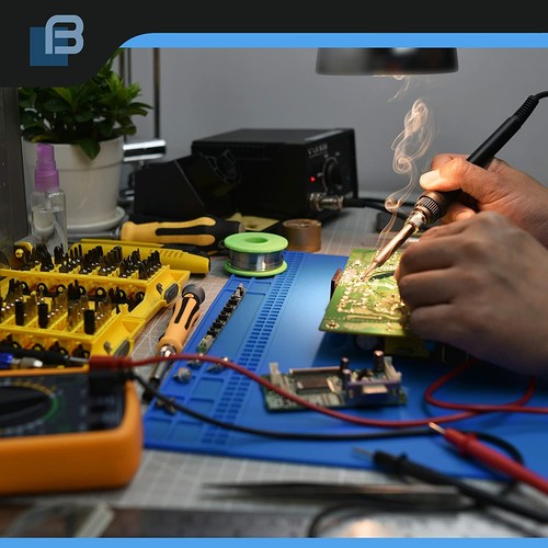 WORKSHOP MOBILE PHONE TABLET OPENING WORK REPAIR TOOL STATION RUBBER MAT PAD - Picture 7 of 12