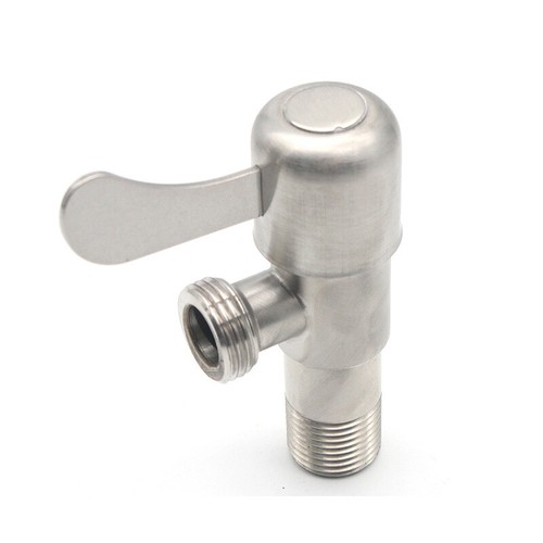 G1/2" Profi Dreieckventil Messing Wasserhahn Waschbecken Wasserstop Eckventil - Bild 6 von 13
