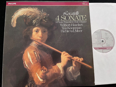 416 613-1 Locatelli 4 Sonatas for Flute / Hazelzet / Koopman / Meer