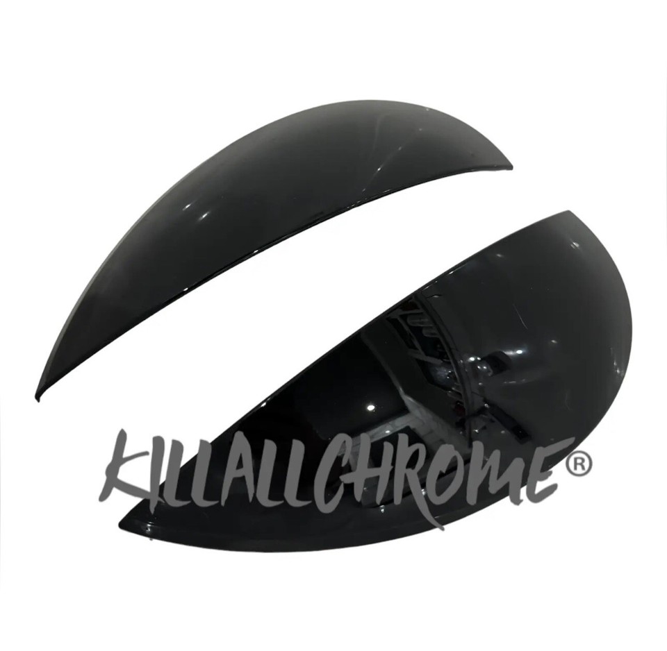 Gloss Black Petrol Cap Cover For MINI F55 F56 F57 Cooper S - Self-Adhesive, No Drilling Required