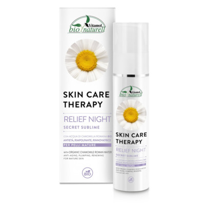 Vitamol Bio Naturell RELIEF NIGHT Anti-Aging Gesichtscreme 50ml für reife Haut