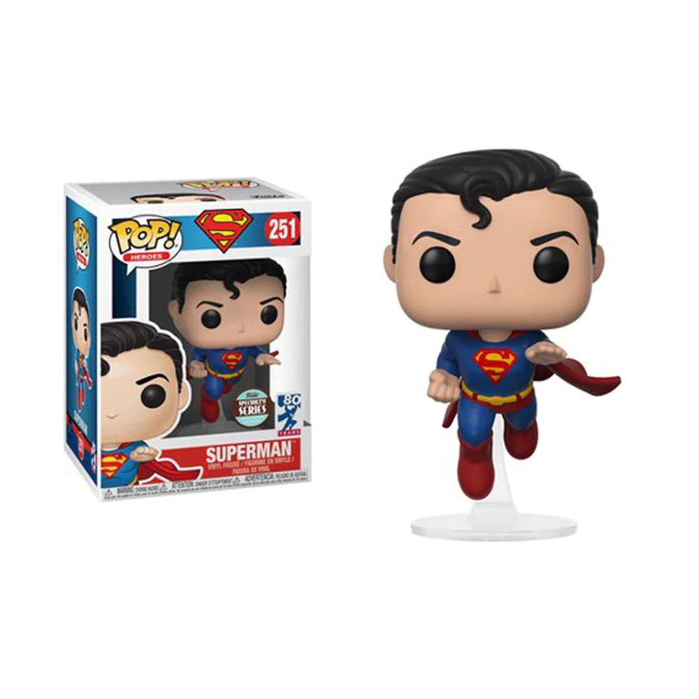 Figura Pop Dc Superman 80 Years Superman Flying Exclusive