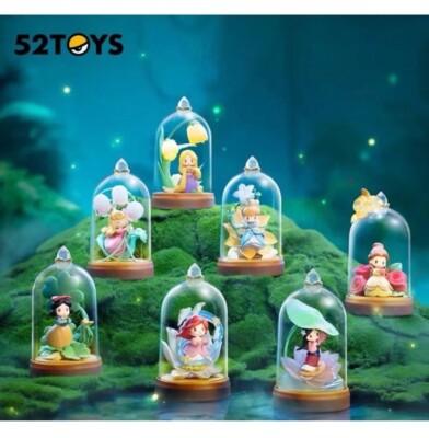 52TOYS Disney Princess Glaze Flower Shadow Series Blind box- Belle 