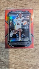 2023 Panini Prizm WNBA Red #/199 - 29 Crystal Dangerfield - Dallas Wings