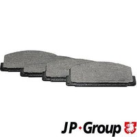 JP Group 3863700710 Bremsbelagsatz, Scheibenbremse FüR Mazda