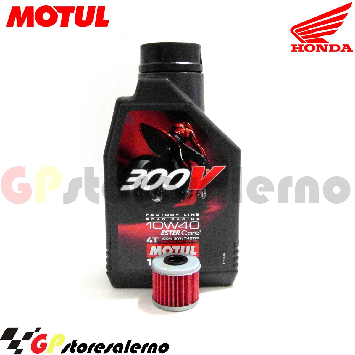 Kit Tagliando Honda SH 300 - Olio Motul 5000 10W40 + Filtri - Foto 3