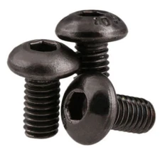 M2 M2.5 M3*4/5/6/8/10/12/-30 Bk Nickel 10.9 Hex Socket Button Head Machine Screw