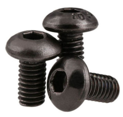 M2 M2.5 M3*4/5/6/8/10/12/-30 Bk Nickel 10.9 Hex Socket Button Head Machine Screw