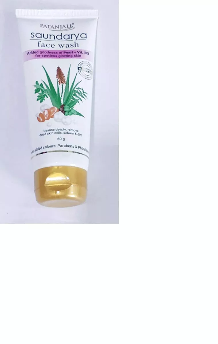 Patanjali saundarya sale face wash