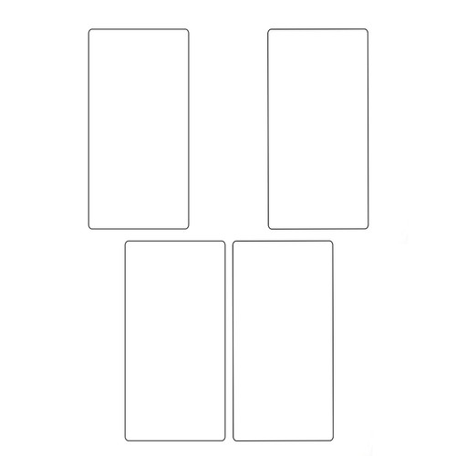 Acrylic Cutting Mat Standard DIY Cutting Pads Portable Replaceable for Embossing