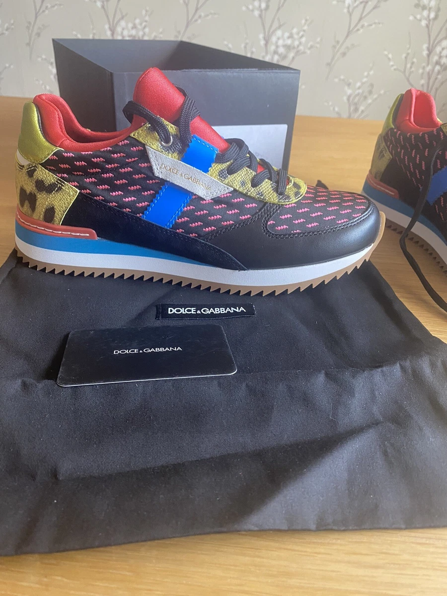 Stunning Ladies Genuine Dolce Gabbana Trainers Bnib And Dust bag Uk3 36