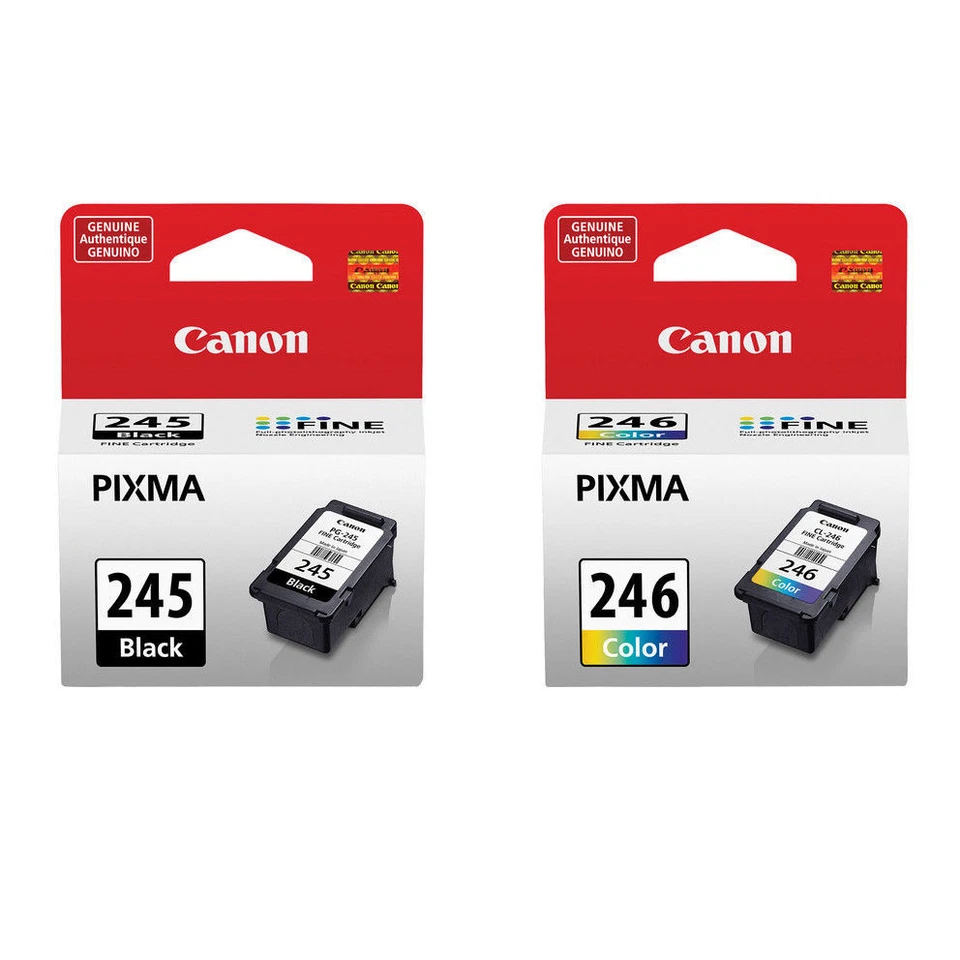 Genuine Canon 245 246 Black/Color Ink Cartridges for MX490 492 TR4520 Printer - Image 3 of 4