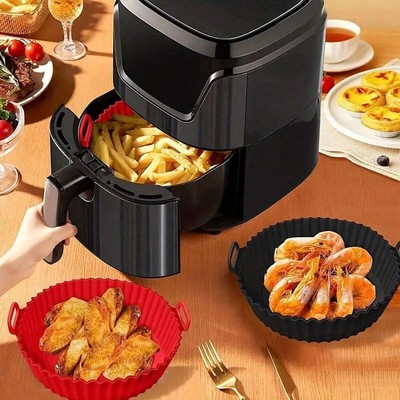 Reusable Silicone Air Fryer Mat Foldable Nonstick Baking Tray Liner-1Pc