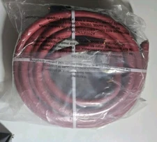 WindyNation 1/0 Gauge 1/0 AWG 10Ft Black + 10Ft Red Welding, Battery Pure Copper