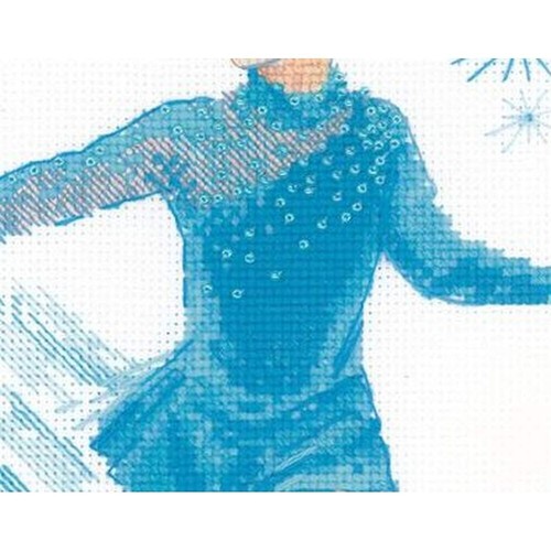 Cross-stitch kit, Point Counted Riolis 2202 Figure Artistic - Picture 4 of 6