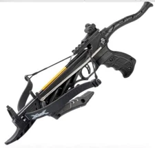 Alligator 80lb Self Cocking Pistol Grip Crossbow Cross Bow with 3 Bolts