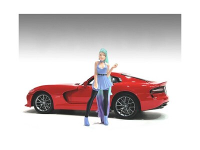 ''COSPLAY GIRLS'' FIGURE 4 FOR 1/18 SCALE MODELS BY AMERICAN DIORAMA 18304