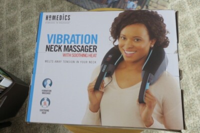 Homedics VIBRATION NECK AND SHOULDER MASSAGER WITH SOOTHING HEAT new in box
