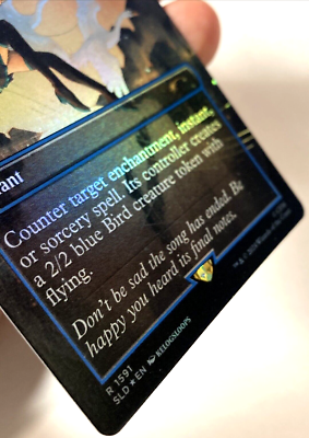 MTG Swan Song RAINBOW FOIL Secret Lair X Hatsune Miku 1591 NM | eBay