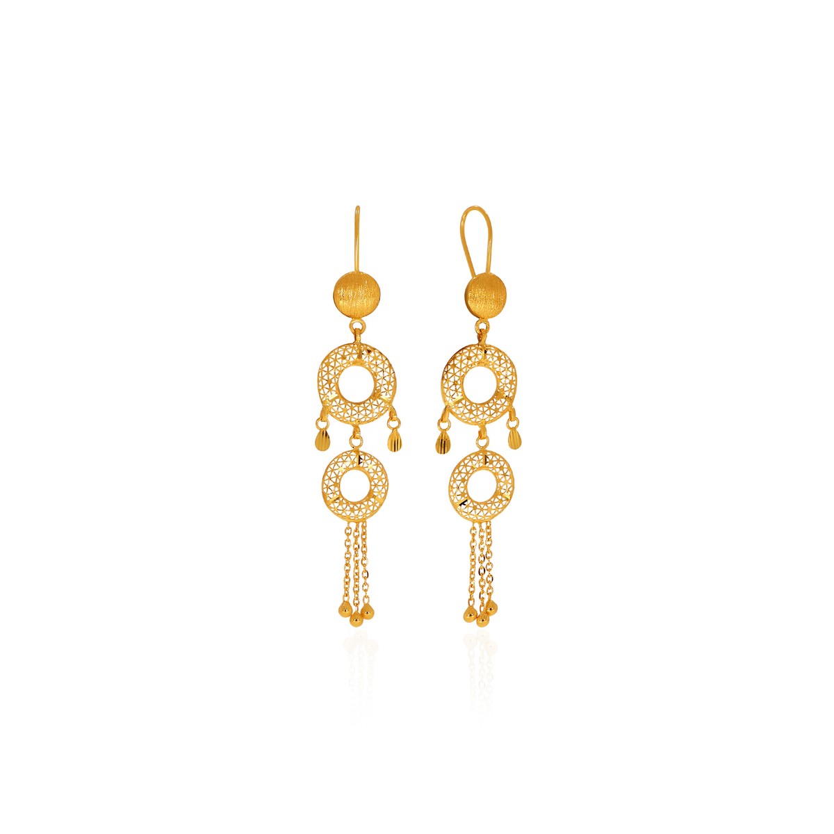Senco Gold Hoop Earrings With Price 22k Gold Hoop Earrings Senco