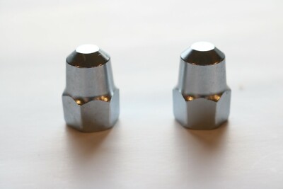 Rohloff Speedhub TS Axle Nuts Bike Hub Fasteners Rear PAIR OF 2 Chrome Silver