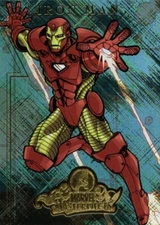 2008 Marvel Masterpieces Series 2 "MARVEL AVENGERS" Holofoil Card #A5...IRON MAN