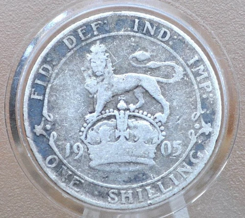 Photo of a 1905 Edward VII Shilling from an eBay listing that sold on Jun 30, 2026