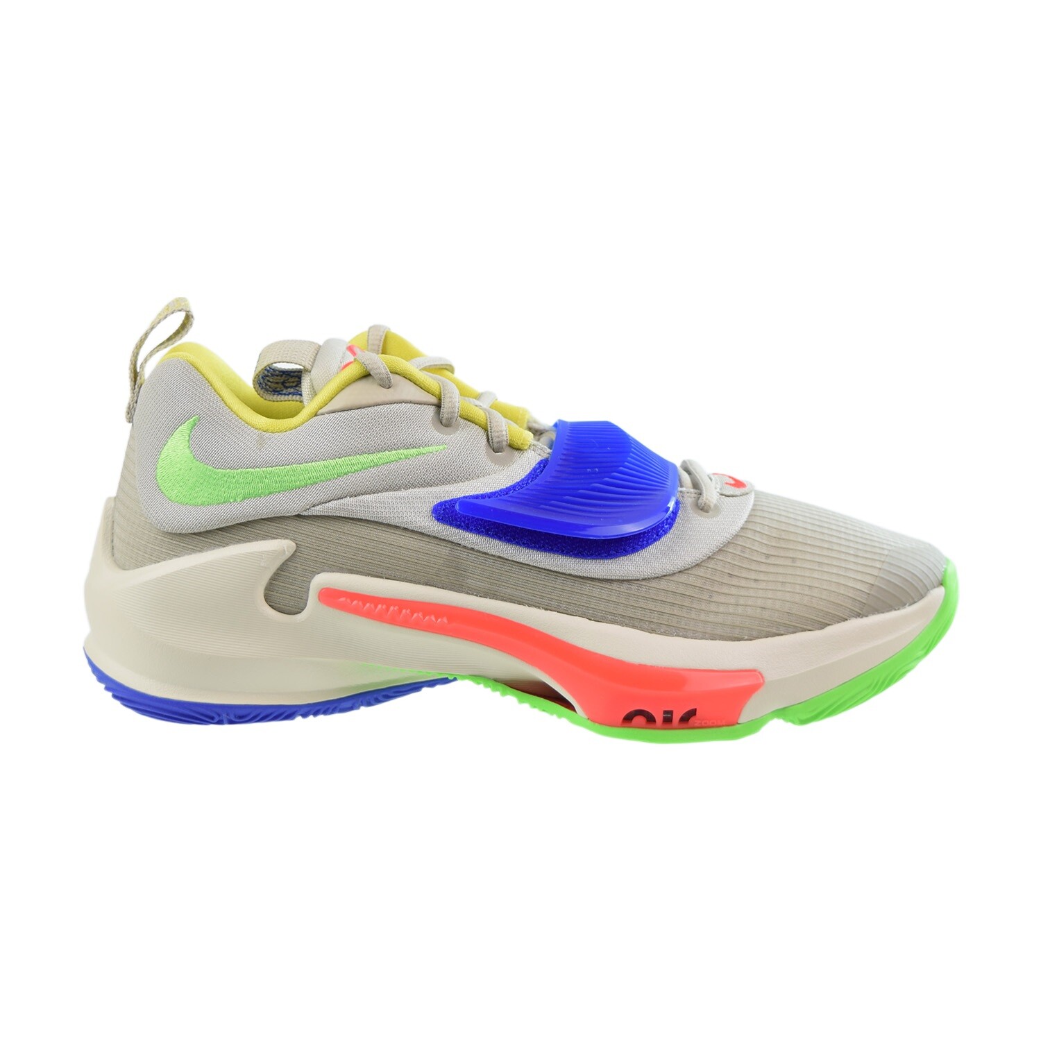 Мужские кроссовки Nike Zoom Freak 3 из светлого камня-Ярко-малинового цвета DA0694-100