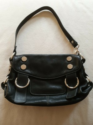 ted baker black leather purse