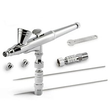 Dual Action Airbrush - 2cc with 3 Tips