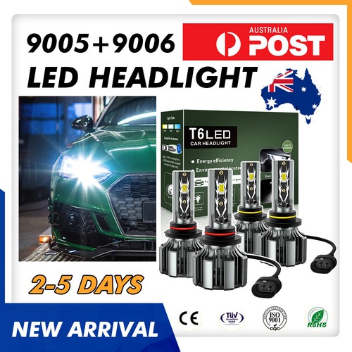 9005(HB3)+9006(HB4) LED Headlight 7200LM Globe For EUNOS 800 1994-1996 6000k