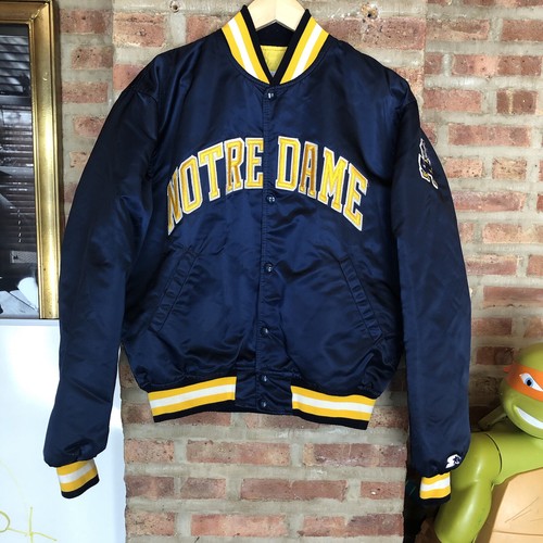 Vintage Unisex STARTER Notre Dame Satin 