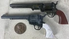 2 Vintage 1960's-80's Miniature Western Revolver Pistols